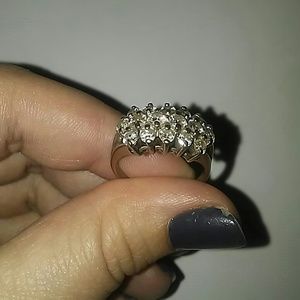14K White Gold Ring